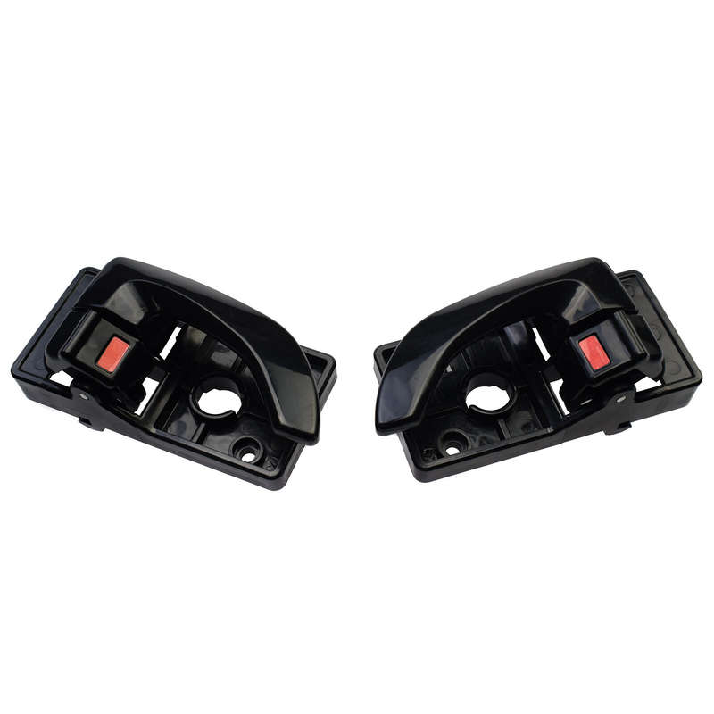 New Pair Black Left Right Inside Inner Door Handles for 2005-2009 Hyundai Tucson