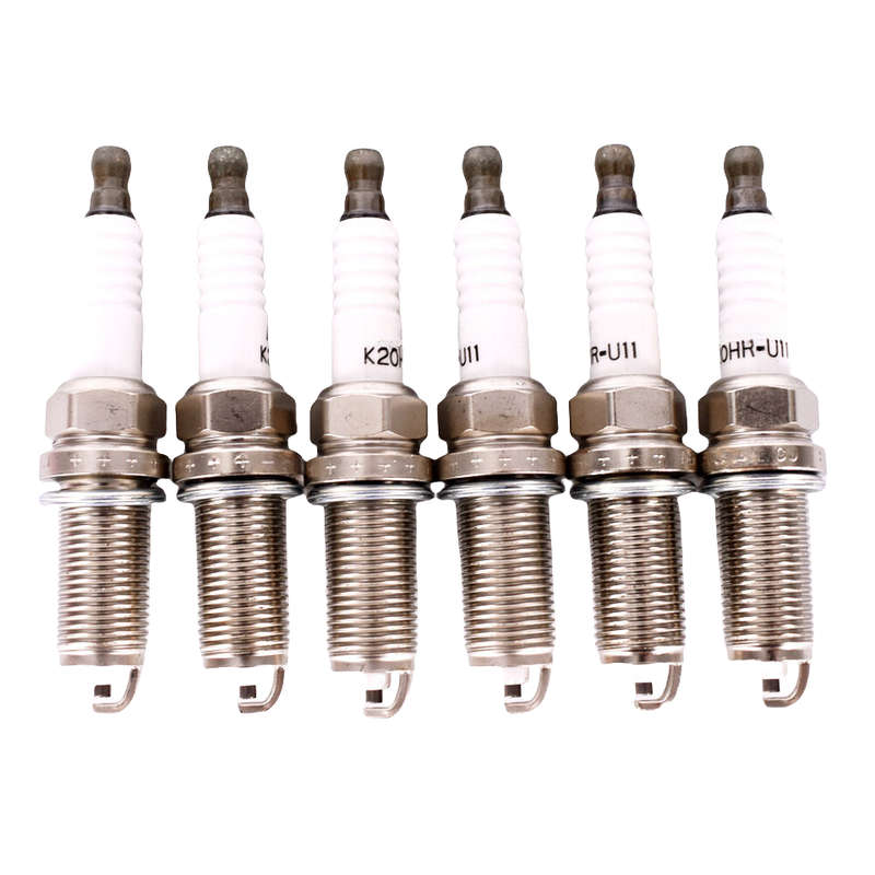 6Pcs Spark Plug 90919-01235 K20HR-U11 For 03-09 4RUNNER 05-15 TACOMA V6 4.0L