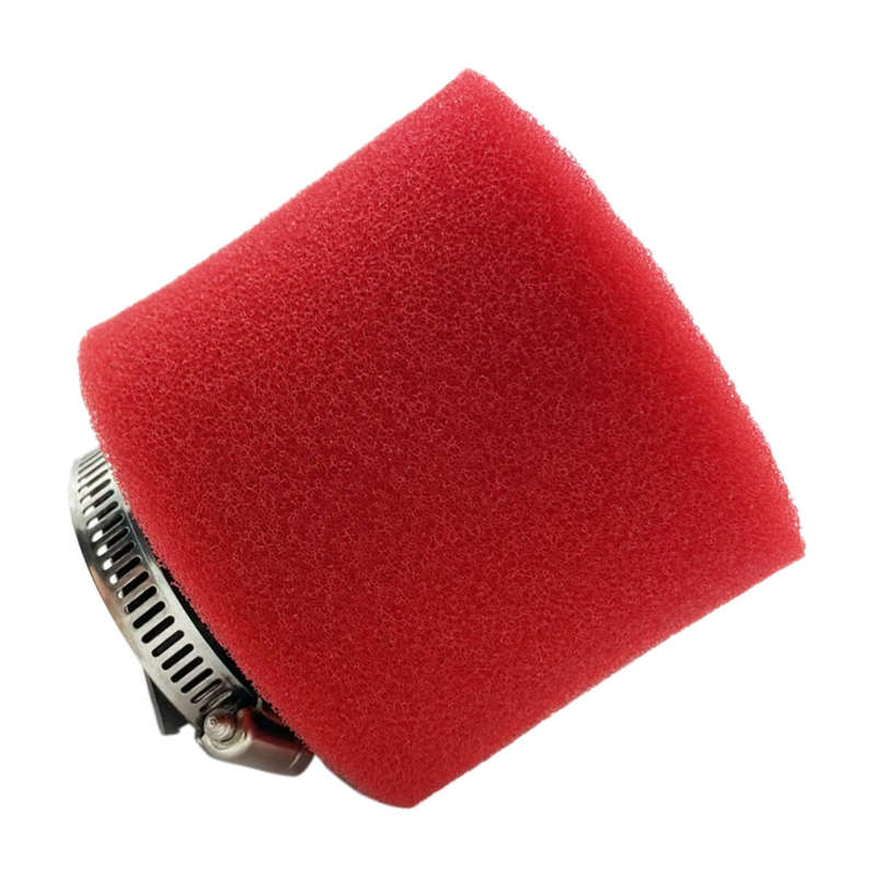 1x Red 38mm Foam Air Filter Fit For Mikuni VM22 26mm Carb Pit Pro Dirt Bike New