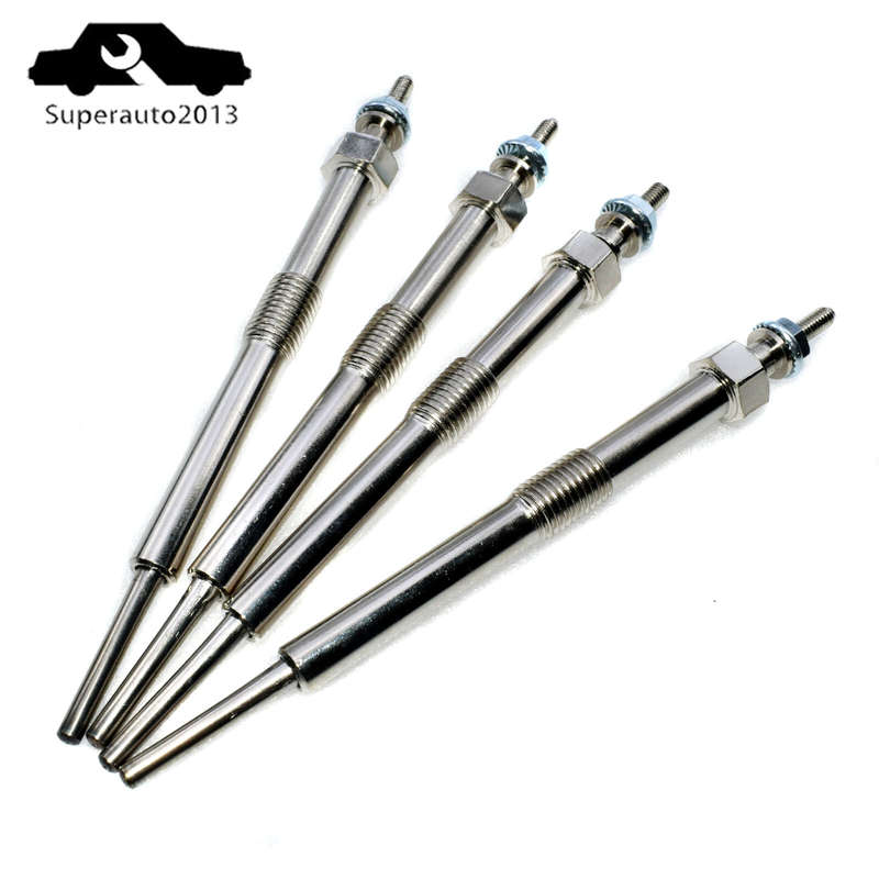 97364968 For Chevy GMC Powerstroke New Premium Dual Coil Diesel Glow Plug 4PCS