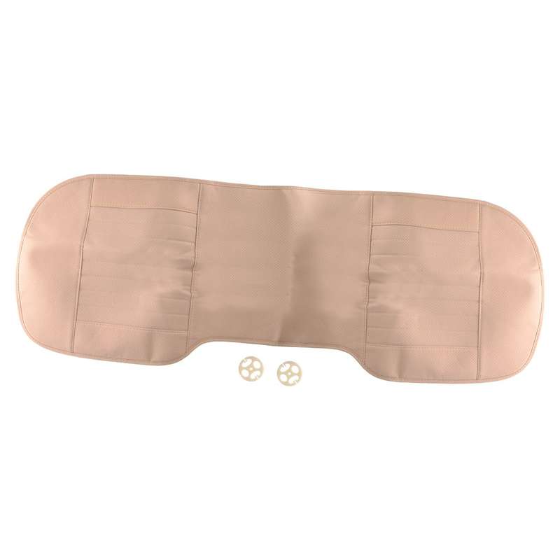 Car Rear Back Seat Cover Universal Mat Pad Chair Protector Cushion PU Leather.