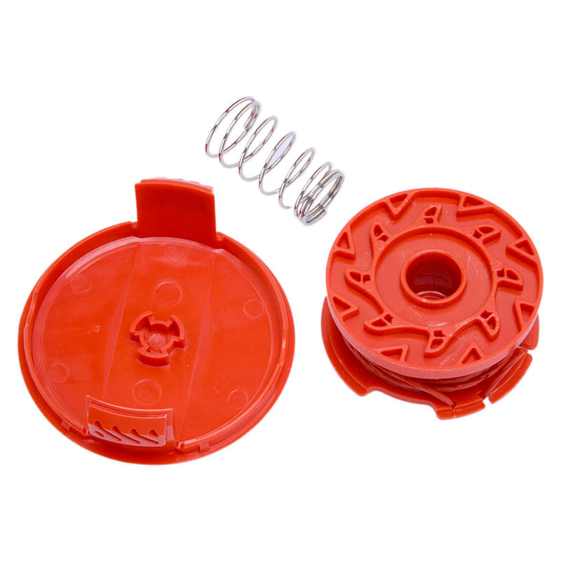 4Set Trimmer Spools & Spool Covers & Springs Fit For Craftsman CMCST910 Red