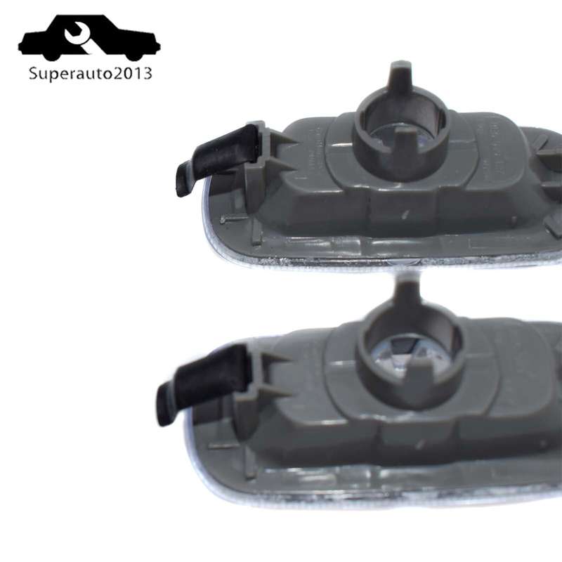 8E0949127 4B0949127 2PCS Side Marker Light For 2002-2008 Audi A4 B6 B7 A6 C5 New