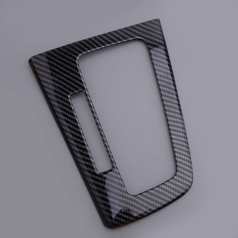 Carbon Fiber Style Inner Gear Shift Panel Cover Trim Fit for Ford Focus 2012-14