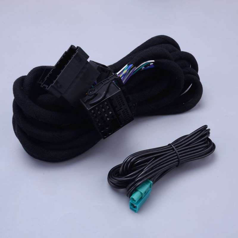 Kit Extension Cable Power & Radio Cable Fit For Mercedes Benz W211 W463