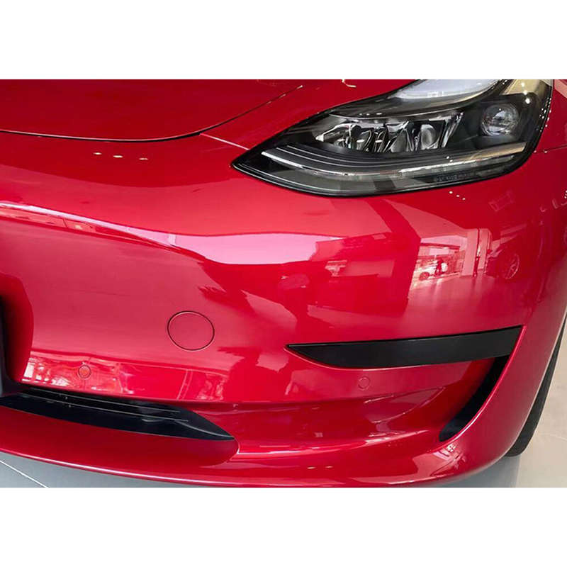 Front Bumper Tow Hook Cover Towing Cap fit for Tesla Model 3 17-2023 Red