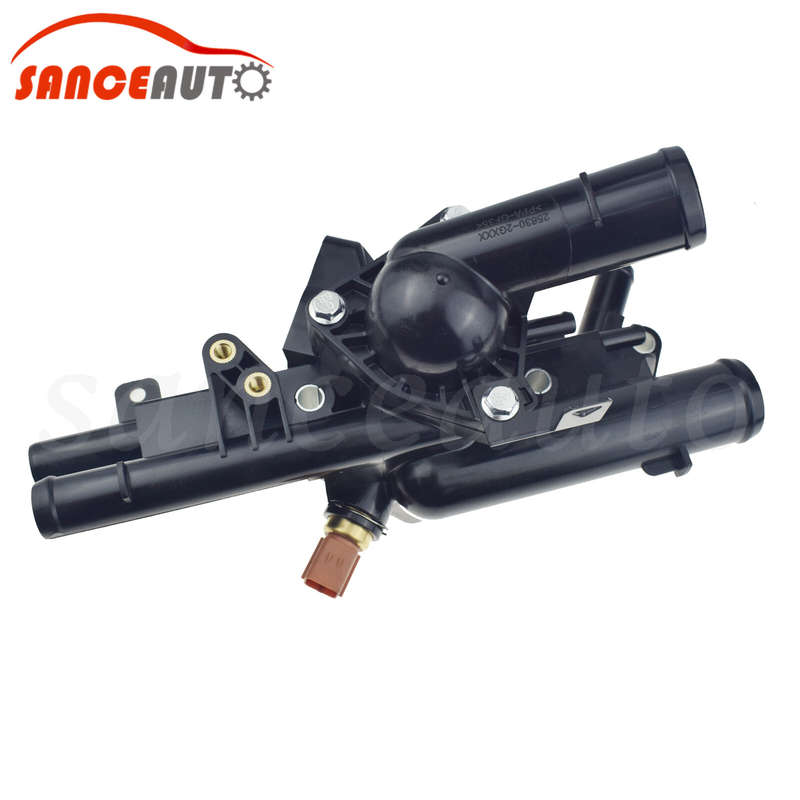 Engine Coolant Thermostat & Sensor For Optima Sorento Sportage Tucson 256002G500