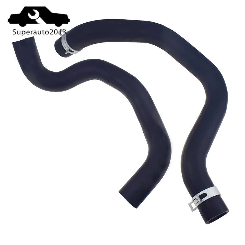 2PCS Upper Lower Coolant Hose For 2007-11 Hyundai Veracruz 254123J100 254113J100