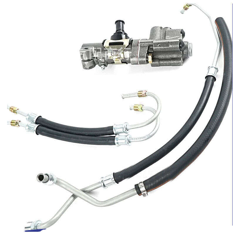 Fit For Chevrolet Corvette Power Steering Valve Cylinder with Hose Kit 1505001