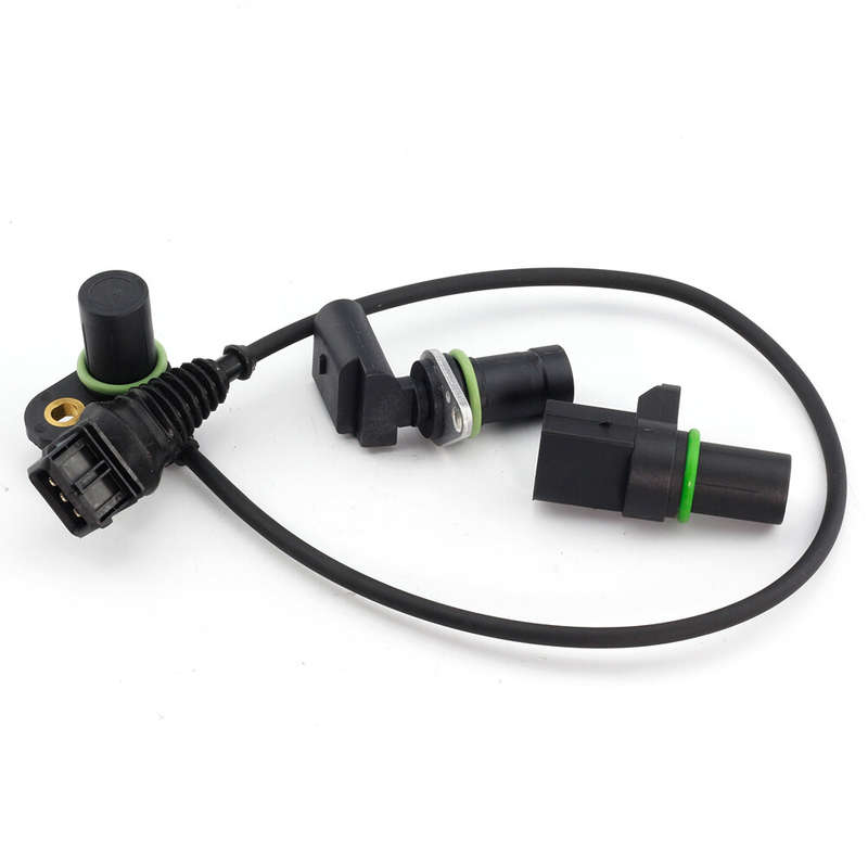 3pcs Intake + Exhaust Cam Camshaft + Crank Position Sensor for BMW E46 E39 X3 X5