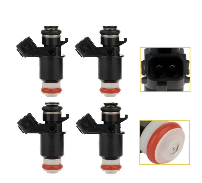4pcs OEM 16450-PLC-003 For Honda Civic 1.7L EX DX HX LX Fuel injector nozzle