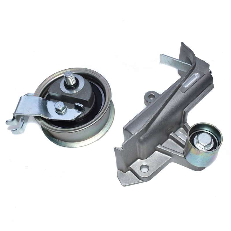 Tensioner+Roller Kit For VW Jetta Golf Beetle Passat AUDI A4 TT 1.8T 06B109477A