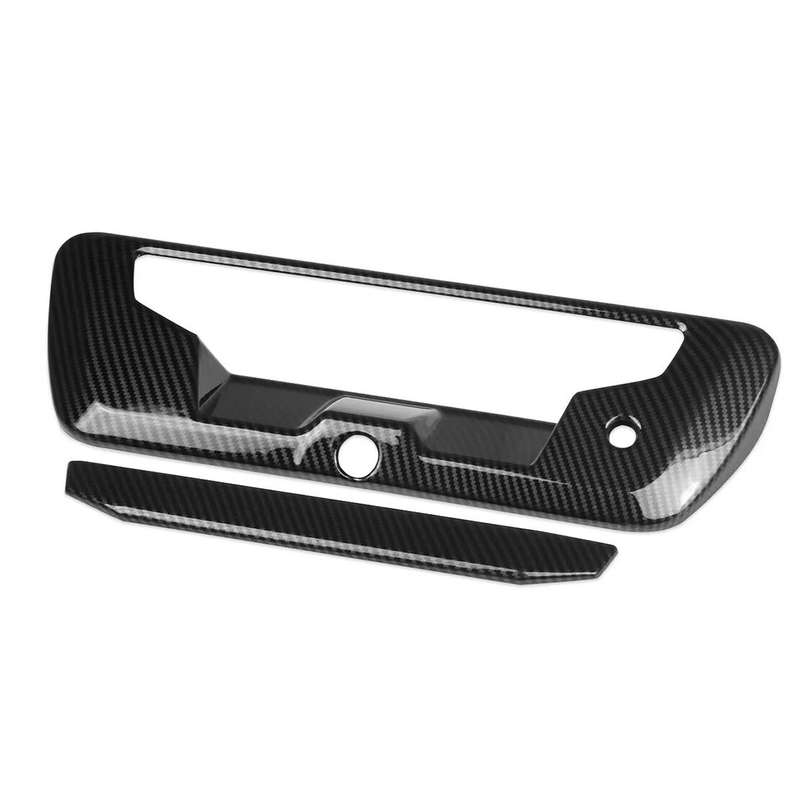 Fit for NISSAN FRONTIER 2022 2023 Carbon Fiber Style Tailgate Handle COVER NEW