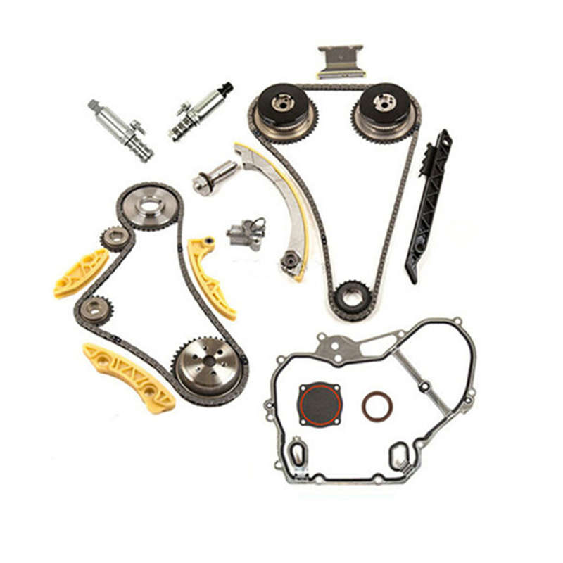 Timing Chain Kit Selenoid Actuator Gear Cover Gasket Fit For GM 2.2 2.4