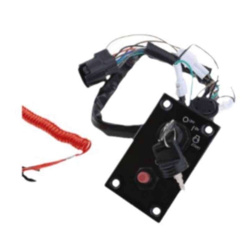 Marine Outboard Top single Ignition Key Switch Panel FIt For Suzuki 37100-96J24