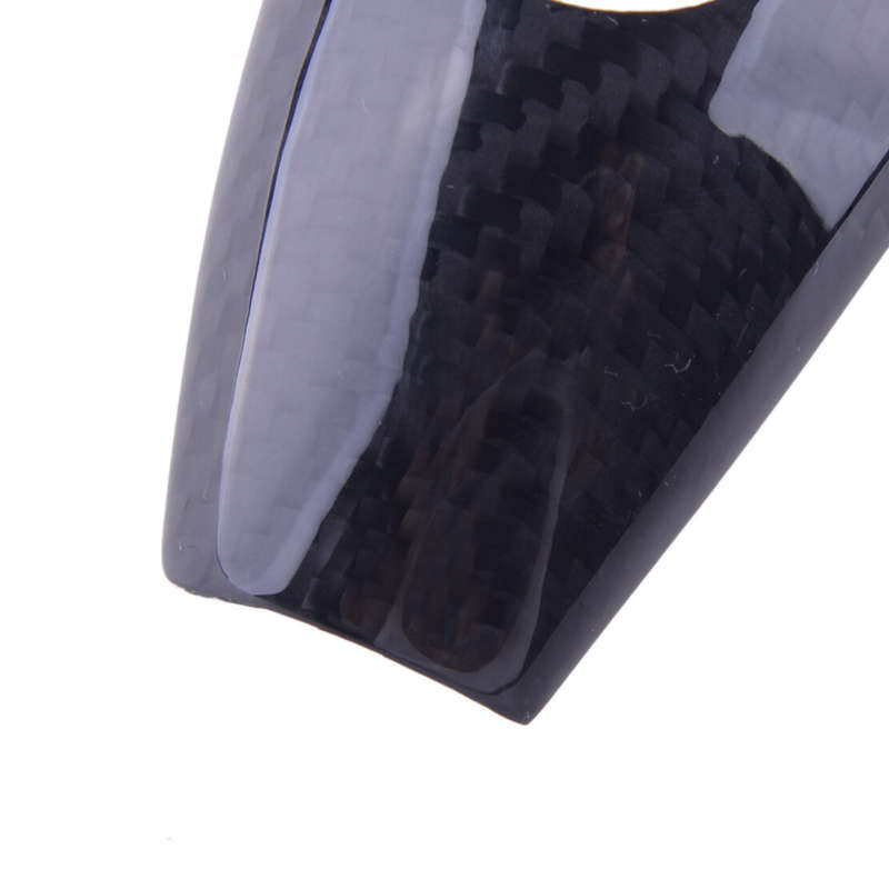 1x Carbon Fiber Gear Shift Knob Cover Trim fit for BMW M3 M5 M6 E63 E60 E92