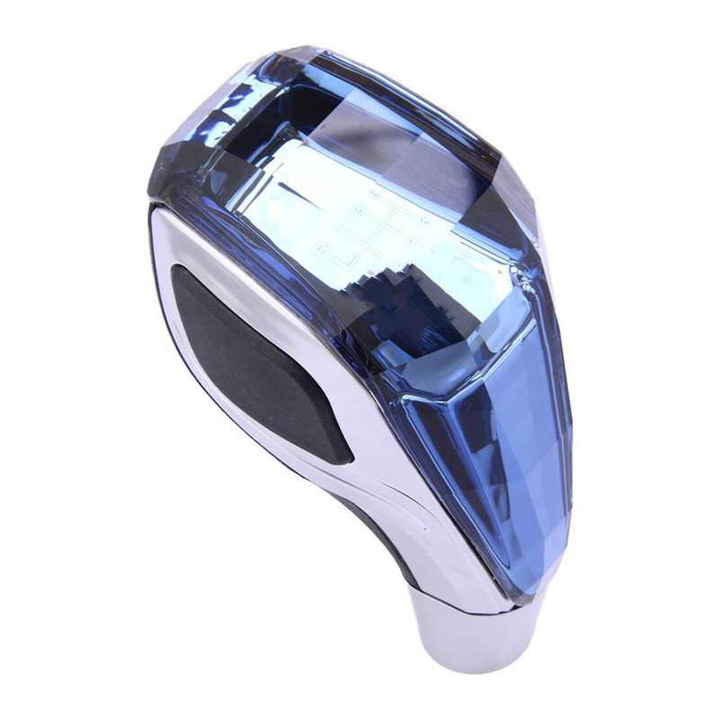 Car Crystal Handle Touch Motion Activated LED Car Gear Shift Knob Shifter vb