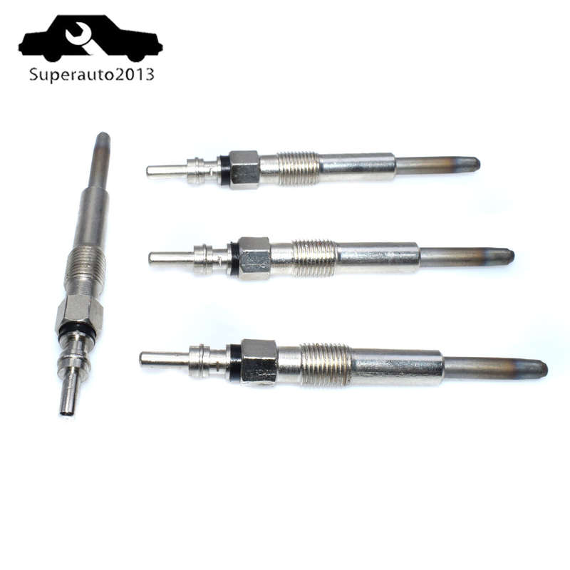 0250202022 4X Glow Plug For VW Beetle Golf Jetta 1.9L l4 TDI Audi A3 Seat Skoda