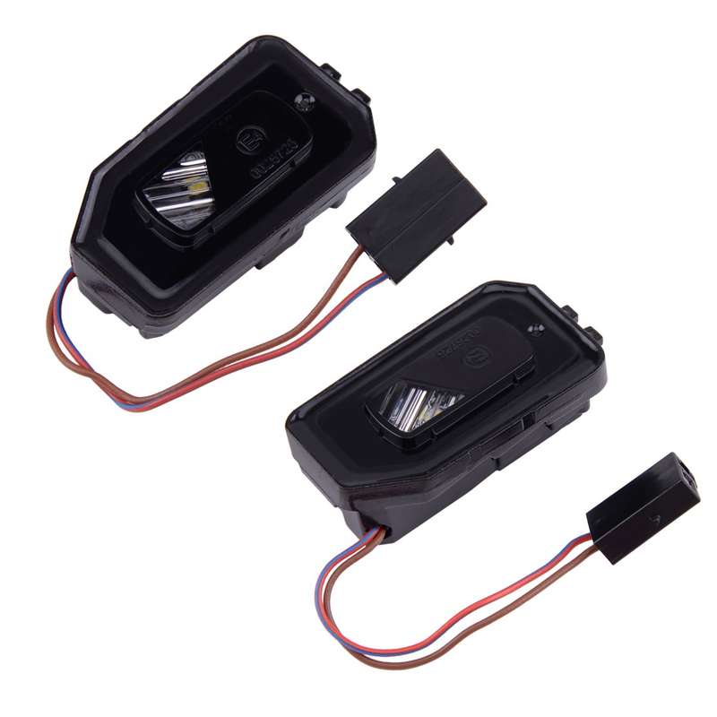 2pcs LED Side Mirror Puddle Lights Fit For Mercedes Benz W205 C250 C200 C300