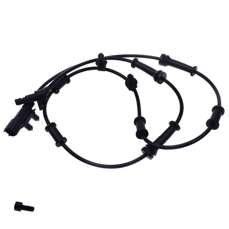2PCS Front Pair For 2007-17 Jeep Wrangler JK ABS Wheel Speed Sensor 68003281AC