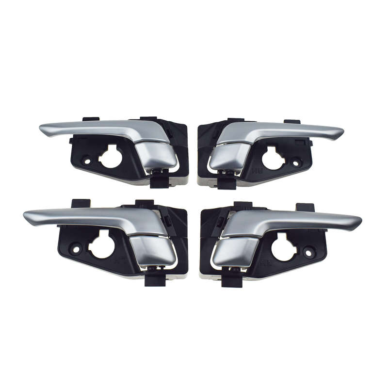 Silver Front Rear Inner Door Handle Left Right for KIA Picanto MORNING 2011-2016