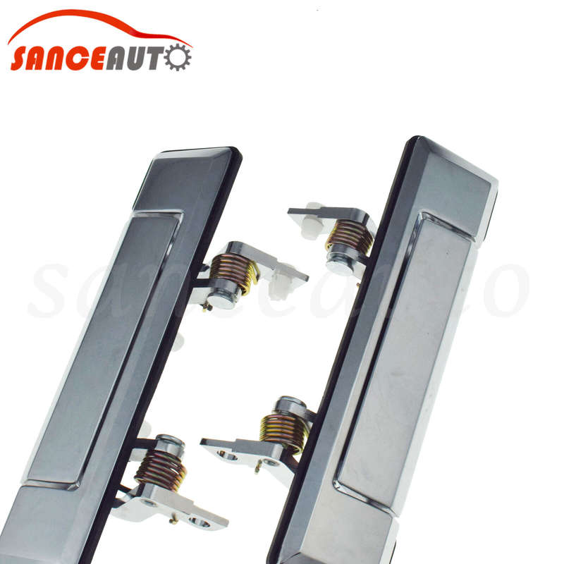 Chrome Front Outside Door Handle For Toyota Pickup Hilux 4Runner Land Cruiser