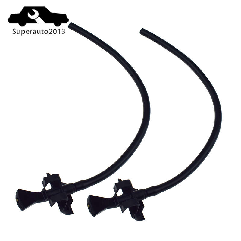 8265A596 For Mitsubishi Outlander 2013-2021 Pair Windshield Wiper Spray Nozzle