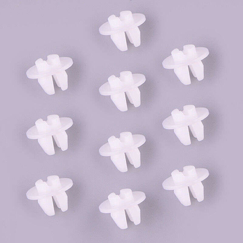 10pcs Headlight Screw Grommet Nut Clip Retainer Fit For Toyota New
