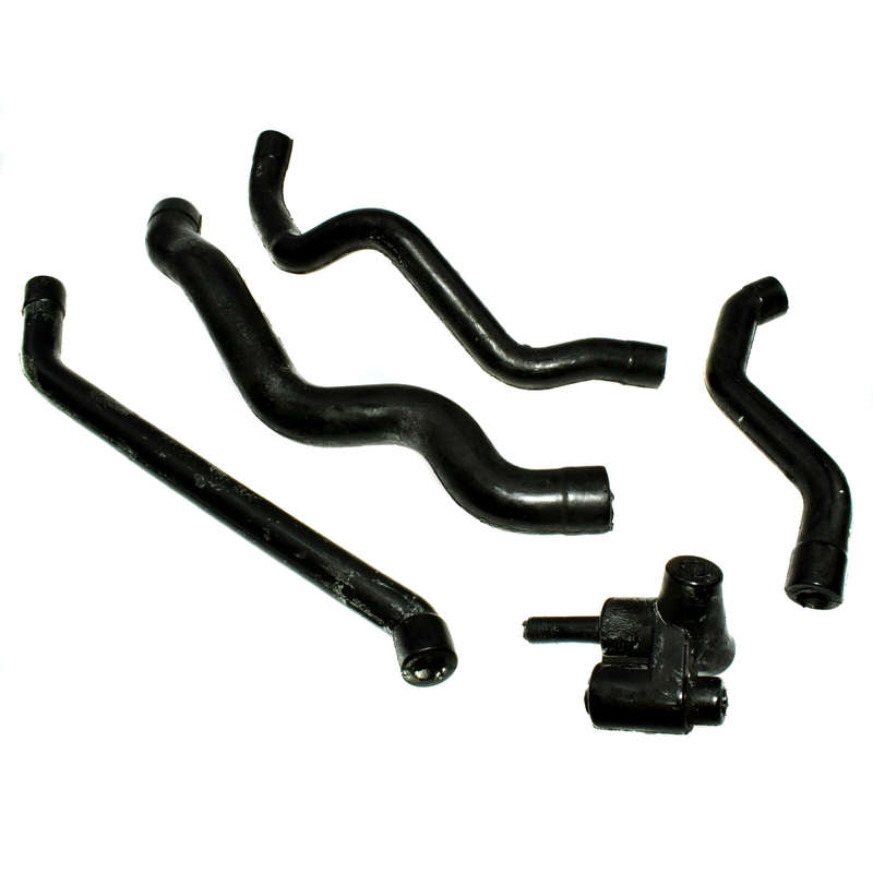 5Pcs Crankcase Ventalation Air inlet Breather Hose Kit For Mercedes 1120180282