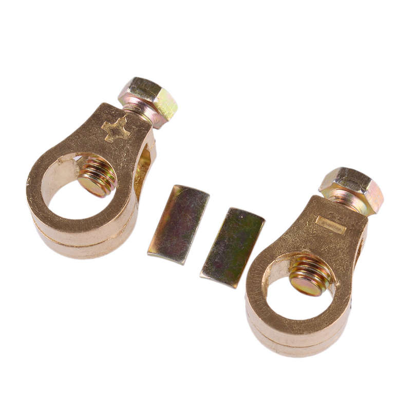 Set Copper Wire Lugs Battery Cable Ends Terminal Connectors Assortment