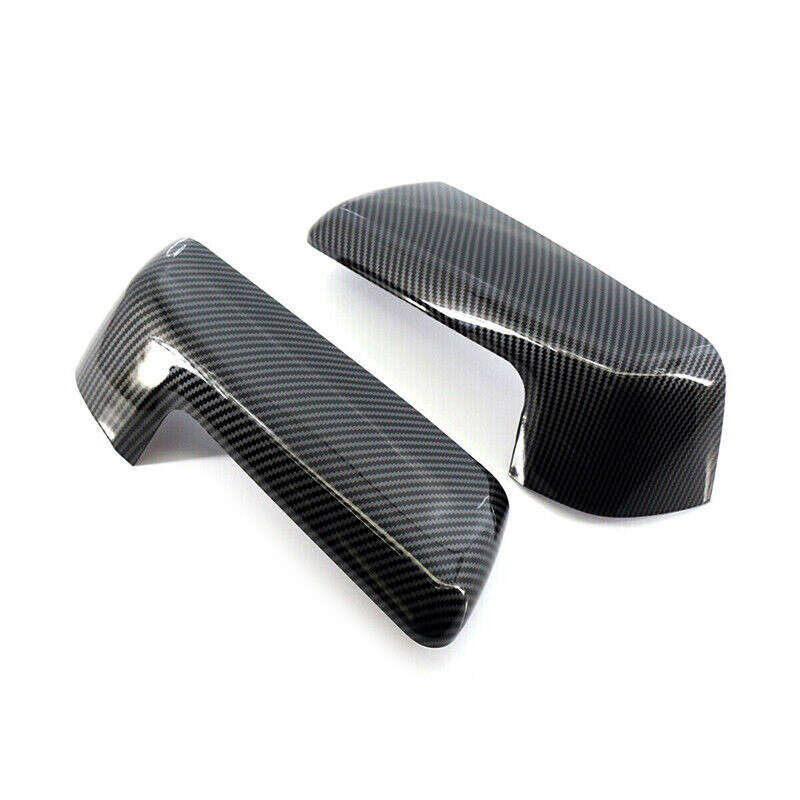 Rearview Side Mirror Cover Fit For Chevrolet Silverado GMC Sierra 1500 2019-2022