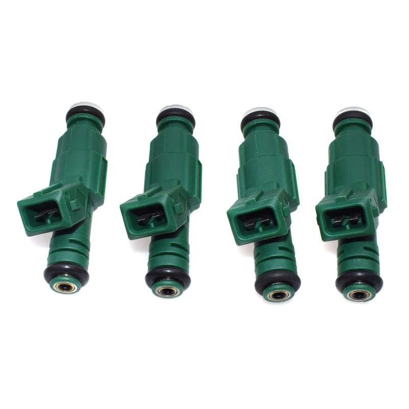 4PCS 440cc 42lb Fuel Injectors 0280155968 For VW Ford Focus Chevrolet Dodge New