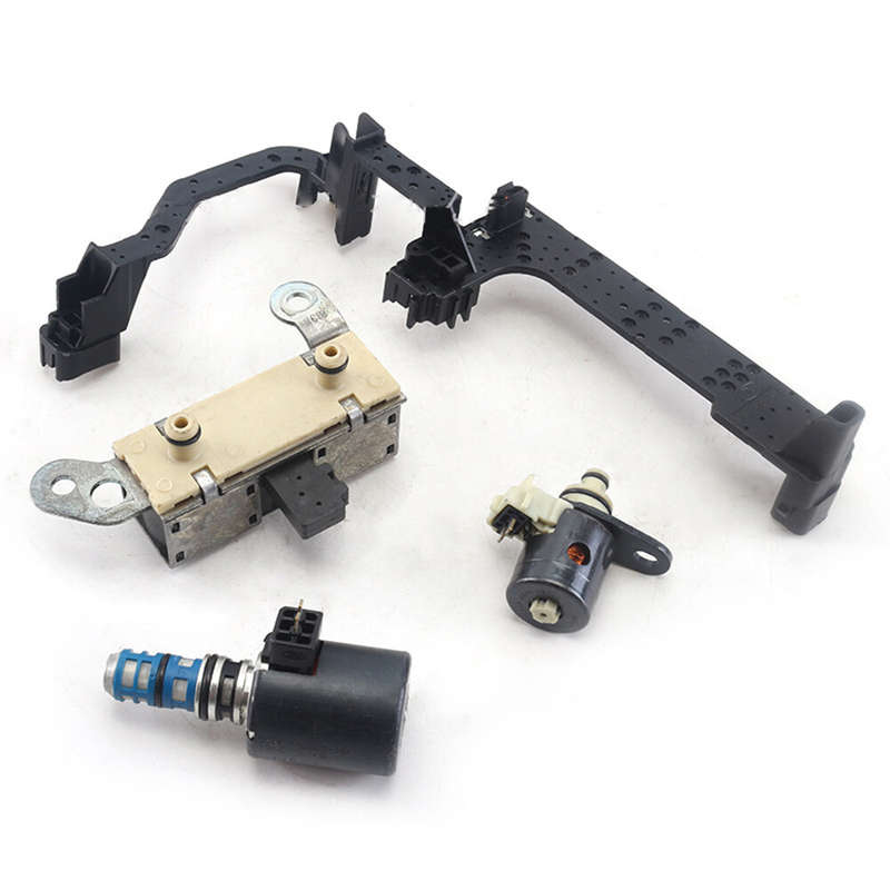 Set of 4 For Ford 1998-04 Transmission Solenoid Set Includes Harness AODE 4R70W