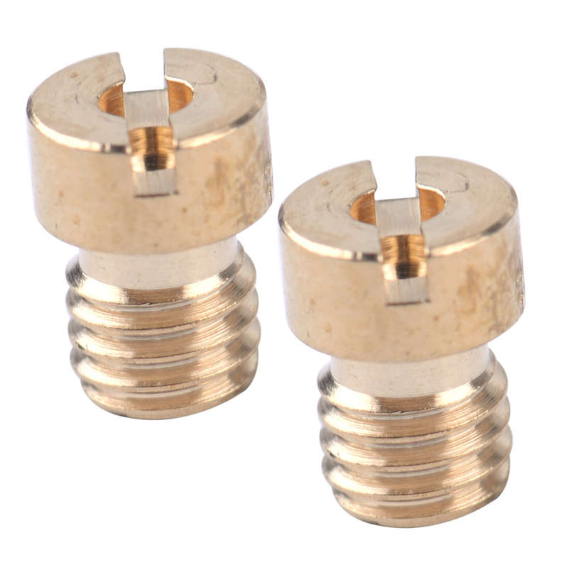 10x Carburetor Main Fuel Jet Injector Nozzle 100#-140# Fit for Keihin PE24-PE30