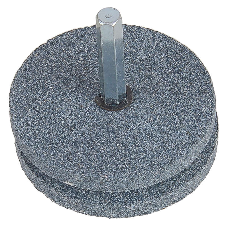 Lawn Mower Blade Sharpener Double Layer Corundum Blade Sharpener Gray Universal