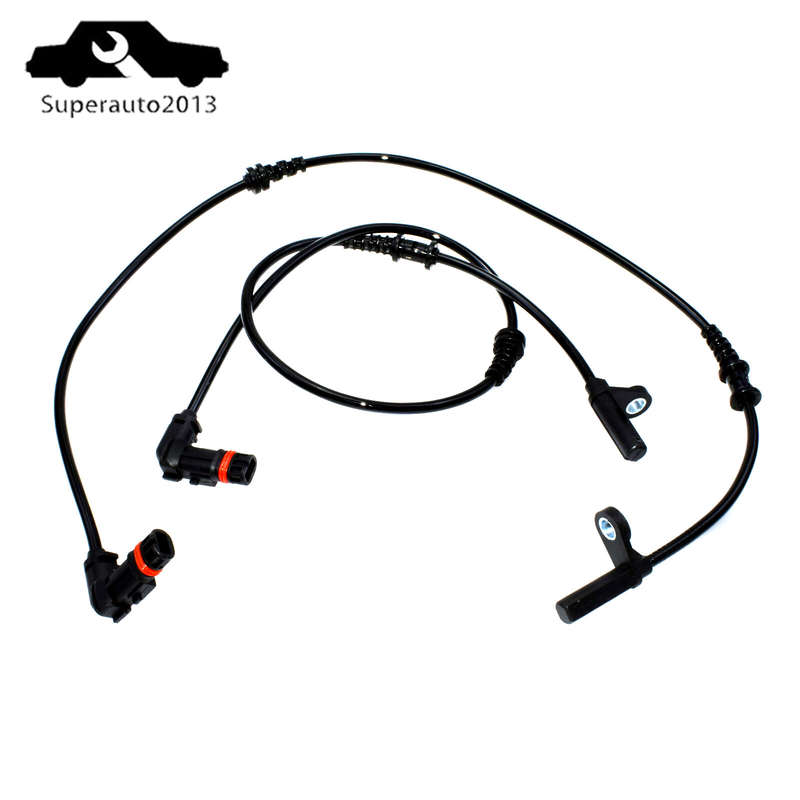 2PCS Front Left / Right ABS Speed Sensor For Mercedes-Benz C230 W204 2045400117