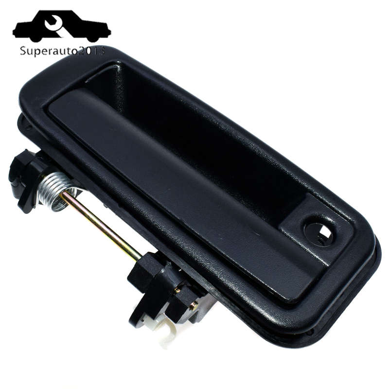 Outside Door Handle Front Right Black For Toyota Corolla 1988-92 69210-12110 New