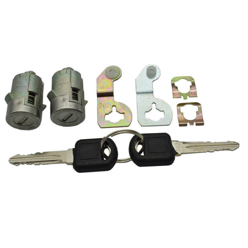 Door Lock Cylinder Set W/ Keys For 2001-2006 G-M CHEVY SILVERADO TAHOE 15298924