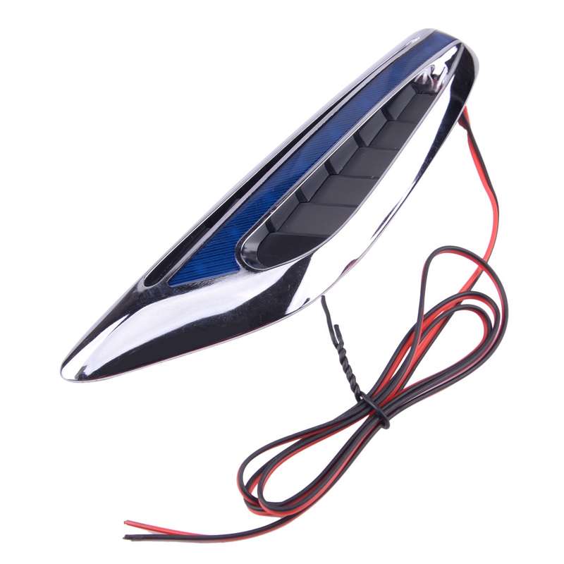 Universal Car Fender LED Side Marker Light Turn Signal Lamps Indicator Blue