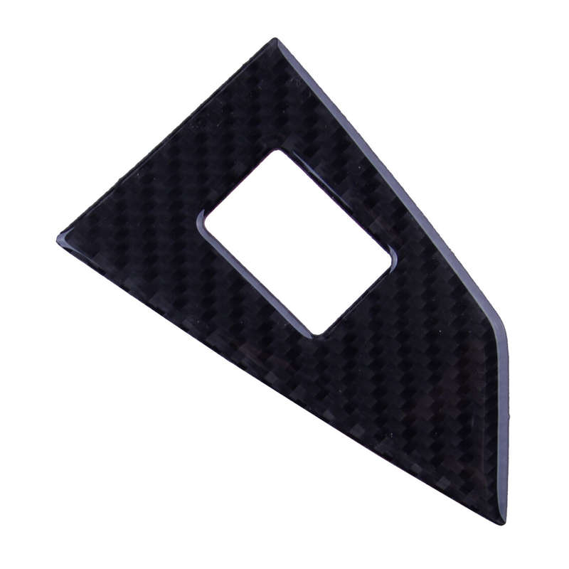 Carbon Fiber Window Lift Switch Cover Trim Fit for BMW 6series E63 E64 2004-2010