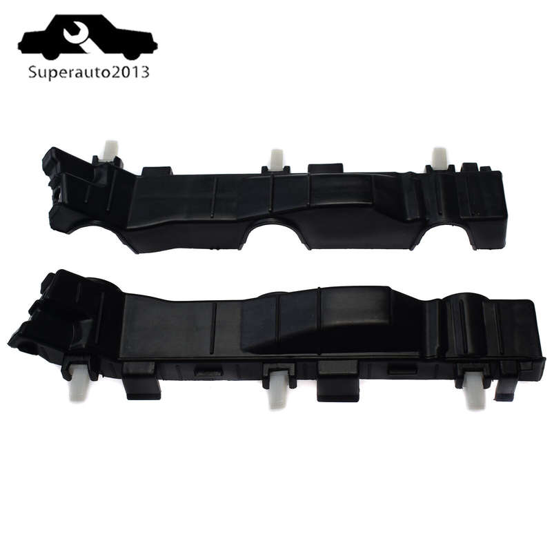 Pair Front Left & Right Bumper Brackets Retainer For 2012-17 Kia Rio 1.6L I4 New