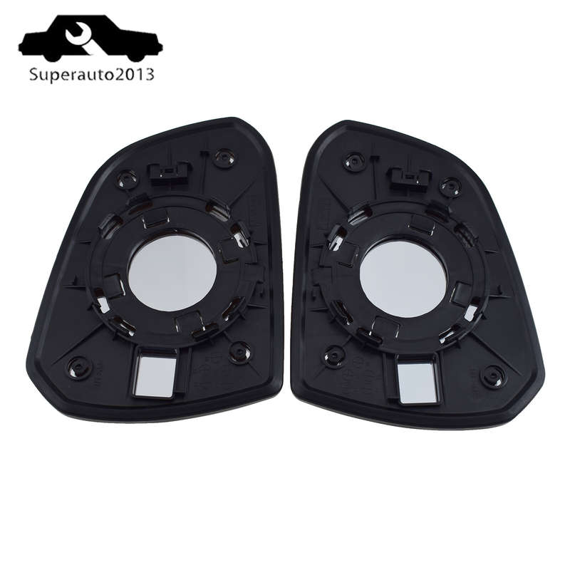 Pair Rearview Mirror Glass Left Right Non-Heated For Hyundai I10 2013-2020 New
