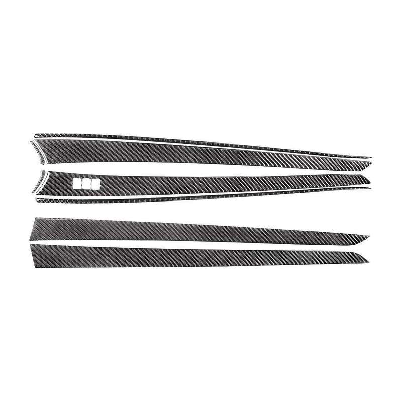 Carbon Fiber Full Interior Trim Cover Kit Fit For Infiniti G37 Sedan 2010 to2013