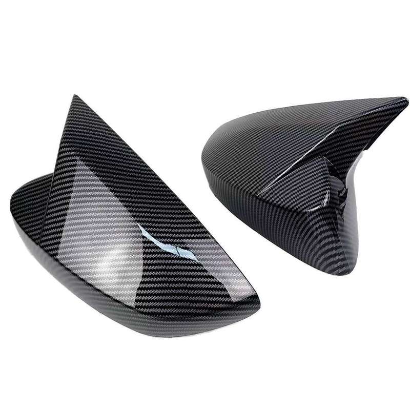 Carbon Fiber Style Rearview Mirror Cover Fit for Toyota 86 Subaru BRZ 2012-2020