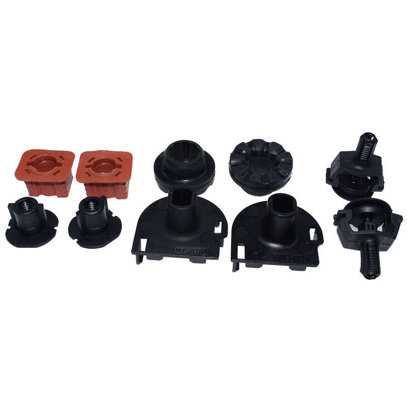 8PCS Radiator Mount Bracket Kit For Mercedes-Benz C200 C280 C300 GLK350 SL500