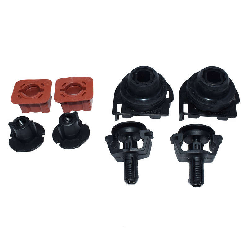 8PCS Radiator Mount Bracket Kit For Mercedes-Benz C200 C280 C300 GLK350 SL500