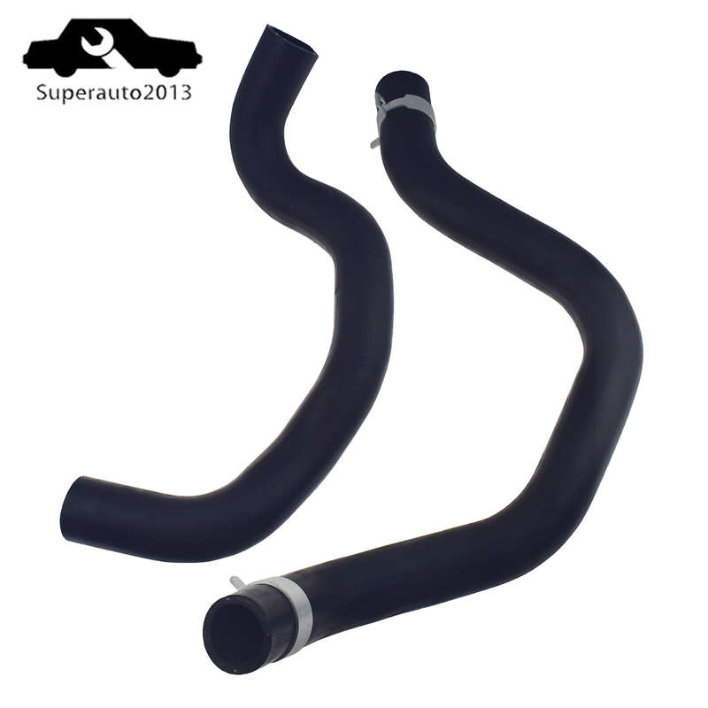2PCS Upper Lower Coolant Hose For 2007-11 Hyundai Veracruz 254123J100 254113J100