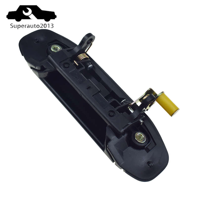 New Black Rear Right Outside Door Handle For 1992-00 Mitsubishi Montero Pajero