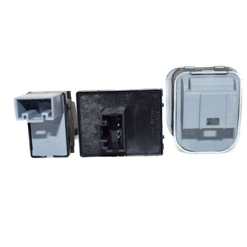 New Set Chrome Electric Power Window Mirror Switch For VW Eos Golf MK5 MK6 GTI