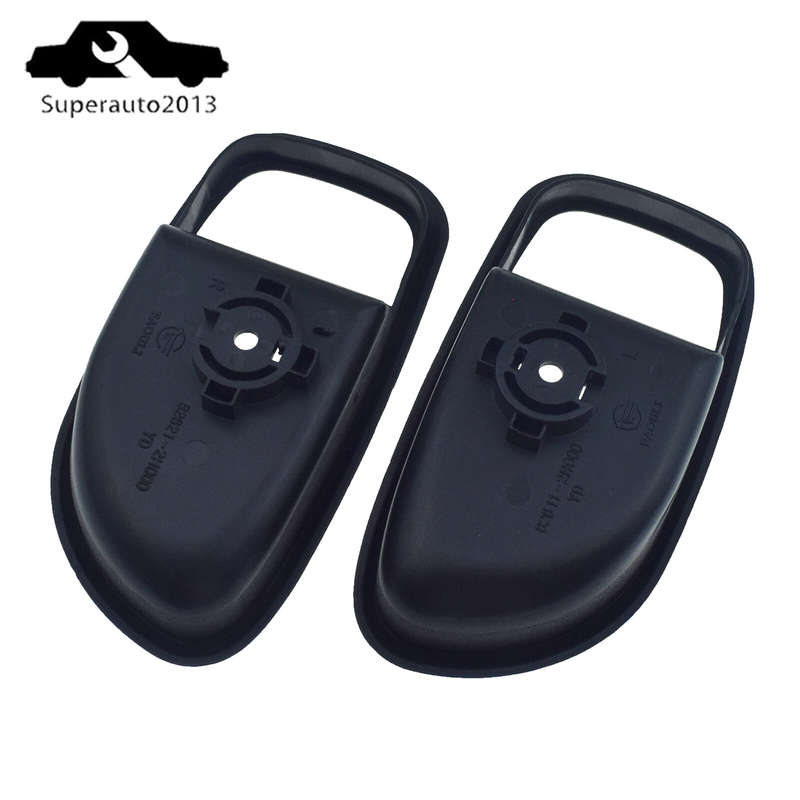 Pair Left Right Side Inside Door Handle Bezel For Hyundai Elantra 2007-2010 New